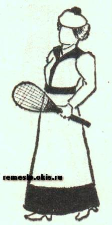 Платье для игры в теннис